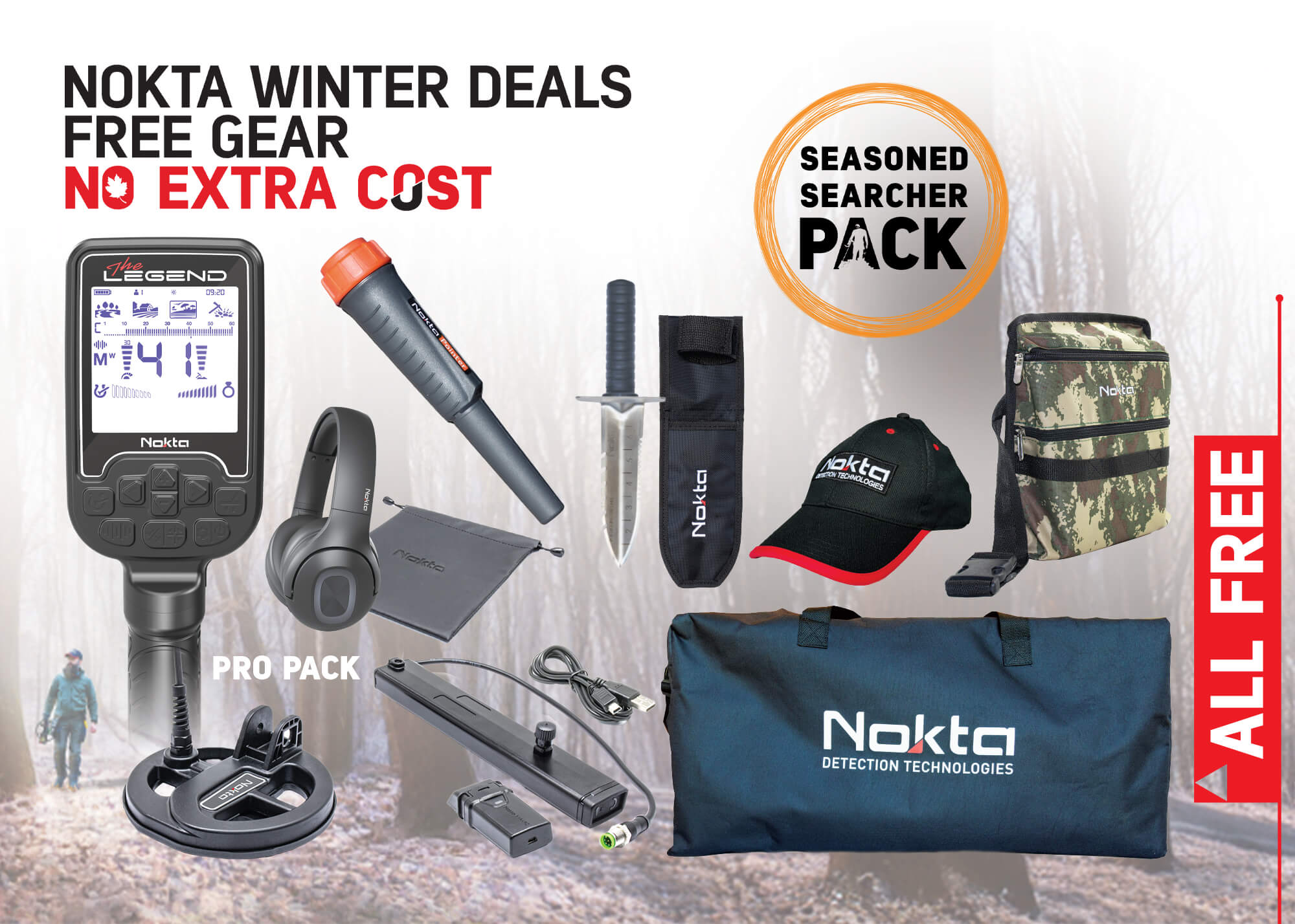 Nokta Winter Deals - The Legend