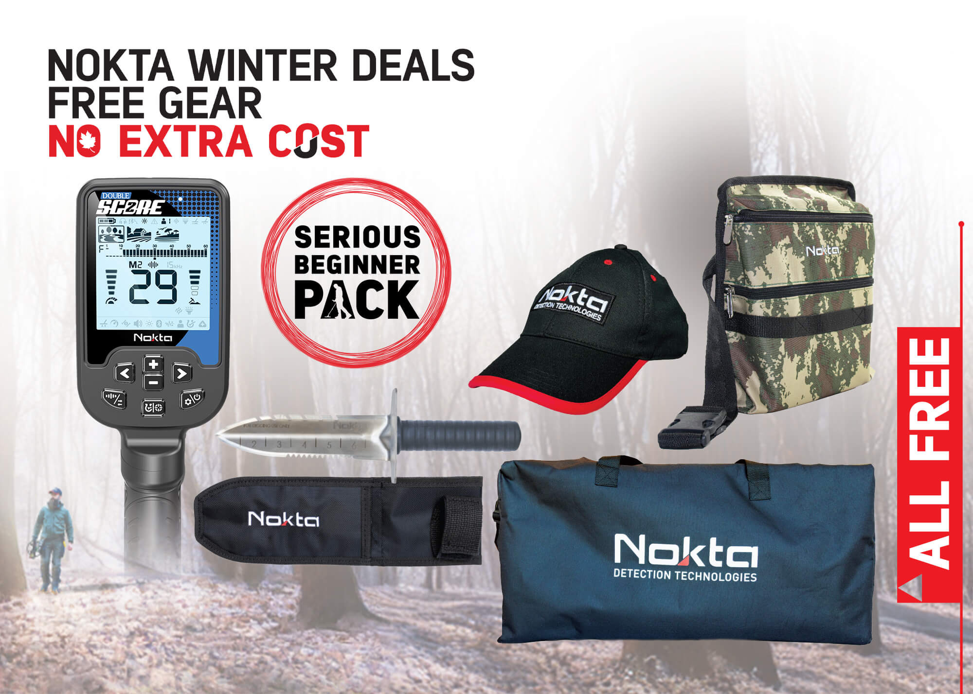 Nokta Winter Deals - Double Score